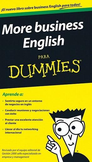 More business English para Dummies | 9788432901287 | AA. VV. | Llibres Parcir | Llibreria Parcir | Llibreria online de Manresa | Comprar llibres en català i castellà online