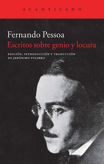 ESCRITOS SOBRE GENIO Y LOCURA | 9788415689607 | PESSOA, FERNANDO | Llibres Parcir | Librería Parcir | Librería online de Manresa | Comprar libros en catalán y castellano online