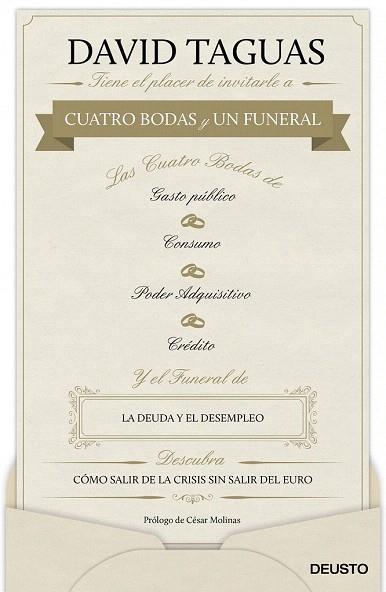 CUATRO BODAS Y UN FUNERAL | 9788423418237 | DAVID TAGUAS COEJO | Llibres Parcir | Llibreria Parcir | Llibreria online de Manresa | Comprar llibres en català i castellà online
