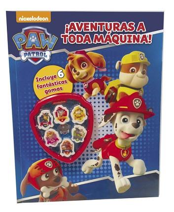 AVENTURAS A TODA MAQUINA (PAW PATROL. ACTIVIDADES. CON 6 GOMAS DE BORRAR) | 9788437201382 | NICKELODEON | Llibres Parcir | Llibreria Parcir | Llibreria online de Manresa | Comprar llibres en català i castellà online