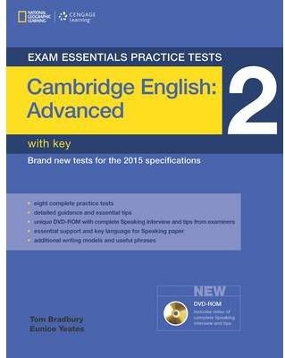 EXAM ESSENTIALS: CAMBRIDGE ADVANCED PRACTICE TESTS 2 W/KEY + DVD-ROM | 9781285745077 | BRADBURY, TOM | Llibres Parcir | Llibreria Parcir | Llibreria online de Manresa | Comprar llibres en català i castellà online