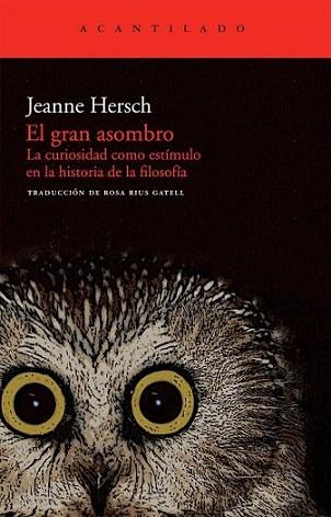 EL GRAN ASOMBRO | 9788492649778 | HERSCH JEANNE | Llibres Parcir | Llibreria Parcir | Llibreria online de Manresa | Comprar llibres en català i castellà online
