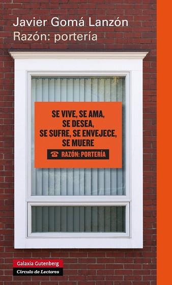 RAZÓN: PORTERÍA | 9788415863762 | GOMÁ, JAVIER | Llibres Parcir | Librería Parcir | Librería online de Manresa | Comprar libros en catalán y castellano online