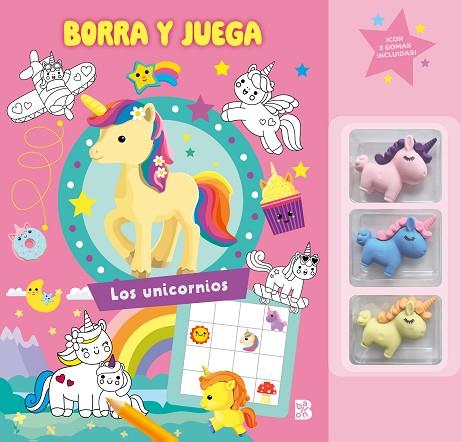 BORRA Y JUEGA - LOS UNICORNIOS | 9789403243900 | BALLON | Llibres Parcir | Llibreria Parcir | Llibreria online de Manresa | Comprar llibres en català i castellà online