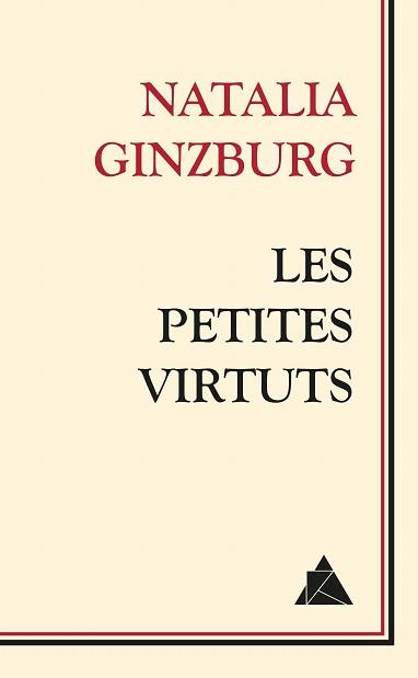 LES PETITIES VIRTUTS | 9788416222100 | GINZBURG, NATALIA | Llibres Parcir | Llibreria Parcir | Llibreria online de Manresa | Comprar llibres en català i castellà online