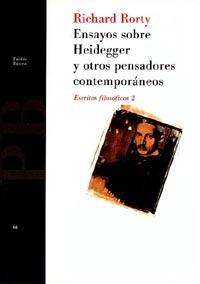 ENSAYOS S HEIDEGGER Y OTR | 9788475099545 | RORTY | Llibres Parcir | Llibreria Parcir | Llibreria online de Manresa | Comprar llibres en català i castellà online