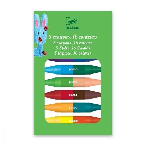CERAS DOBLES (8 CERAS/16 COLORES) | 3070900088740 | Llibres Parcir | Librería Parcir | Librería online de Manresa | Comprar libros en catalán y castellano online