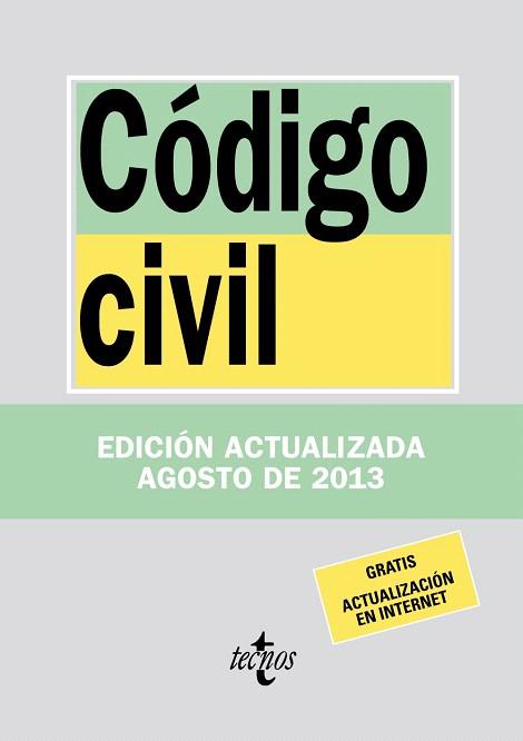 CÓDIGO CIVIL | 9788430958627 | EDITORIAL TECNOS | Llibres Parcir | Llibreria Parcir | Llibreria online de Manresa | Comprar llibres en català i castellà online