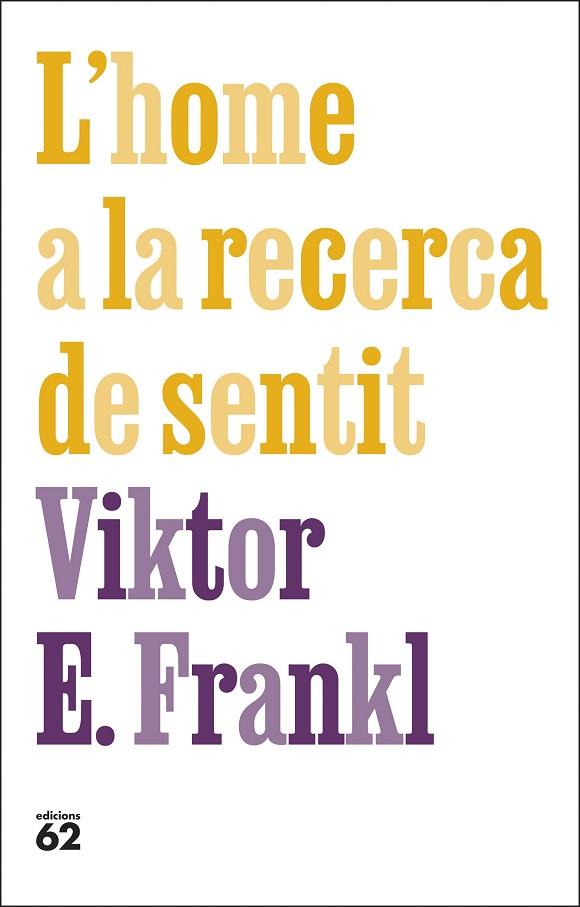 L'HOME A LA RECERCA DE SENTIT | 9788429781670 | FRANKL, VIKTOR E. | Llibres Parcir | Librería Parcir | Librería online de Manresa | Comprar libros en catalán y castellano online