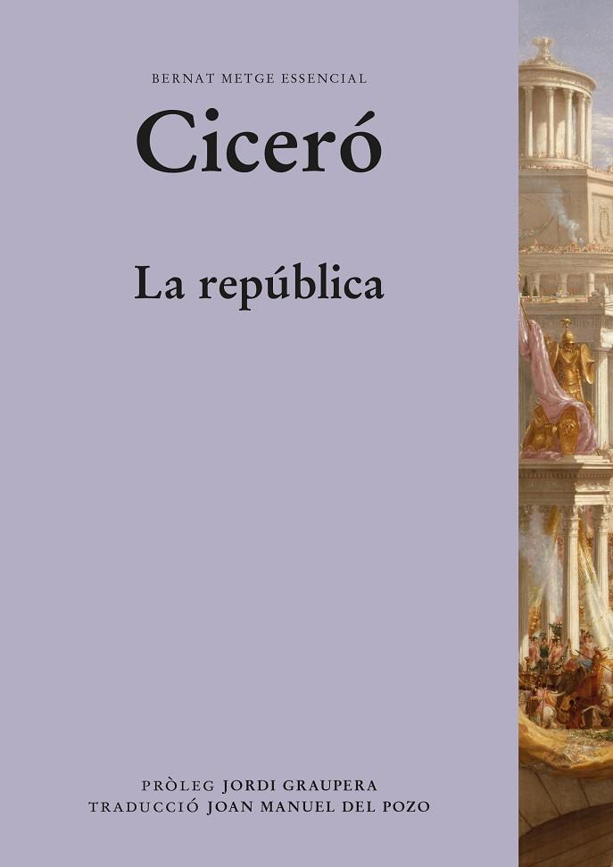 LA REPÚBLICA | 9788498594591 | CICERÓ | Llibres Parcir | Librería Parcir | Librería online de Manresa | Comprar libros en catalán y castellano online