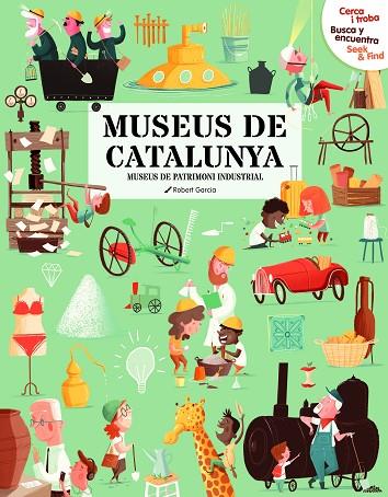 CERCA I TROBA, BUSCA Y ENCUENTRA, SEEK & FIND. MUSEUS DE CATALUNYA | 9788499797045 | Llibres Parcir | Librería Parcir | Librería online de Manresa | Comprar libros en catalán y castellano online