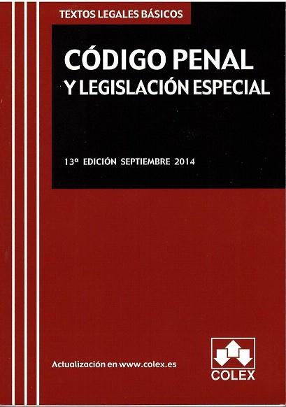 CODIGO PENAL Y LEGISLACION ESPECIAL | 9788483424605 | VVAA | Llibres Parcir | Librería Parcir | Librería online de Manresa | Comprar libros en catalán y castellano online