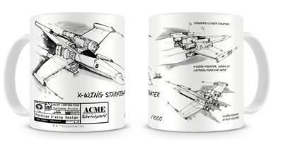 TAZA BLANCA X-WING | 8436546893370 | Llibres Parcir | Librería Parcir | Librería online de Manresa | Comprar libros en catalán y castellano online