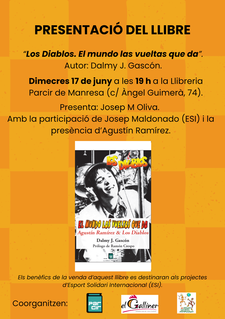 Presentació "Los Diablos" de Dalmy J. Gascón - Llibres Parcir | Llibreria Parcir | Llibreria online de Manresa | Comprar llibres en català i castellà online
