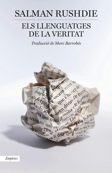 ELS LLENGUATGES DE LA VERITAT | 9788418833823 | RUSHDIE, SALMAN | Llibres Parcir | Llibreria Parcir | Llibreria online de Manresa | Comprar llibres en català i castellà online