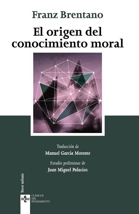 EL ORIGEN DEL CONOCIMIENTO MORAL | 9788430957996 | BRENTANO, FRANZ | Llibres Parcir | Llibreria Parcir | Llibreria online de Manresa | Comprar llibres en català i castellà online