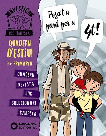 INVESTIGA AMB ROC TEMPESTA 3R. POSA'T A PUNT PER A 4T | 9788448954307 | MURILLO, NÚRIA/CERDÀ, XIMO | Llibres Parcir | Librería Parcir | Librería online de Manresa | Comprar libros en catalán y castellano online