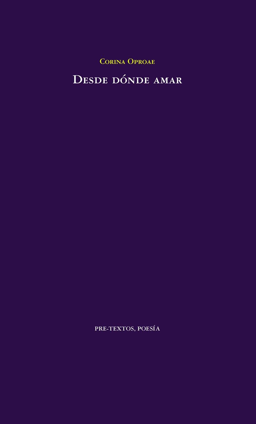 DESDE DÓNDE AMAR | 9788418935053 | OPROAE, CORINA | Llibres Parcir | Llibreria Parcir | Llibreria online de Manresa | Comprar llibres en català i castellà online