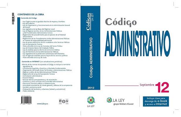 Código Administrativo 2012 | 9788490200582 | Redacción La Ley | Llibres Parcir | Llibreria Parcir | Llibreria online de Manresa | Comprar llibres en català i castellà online