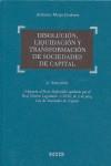 DISOLUCION LIQUIDACION Y TRANSFORMACION DE SOCIED CAPITAL | 9788497908511 | ANTONIO MOYA JIMENEZ | Llibres Parcir | Librería Parcir | Librería online de Manresa | Comprar libros en catalán y castellano online