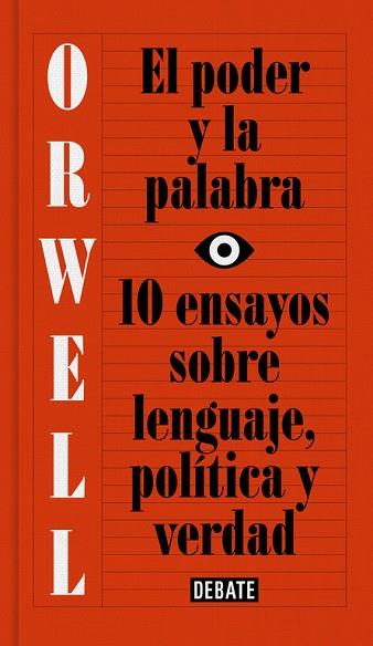 EL PODER Y LA PALABRA | 9788499927817 | GEORGE ORWELL | Llibres Parcir | Librería Parcir | Librería online de Manresa | Comprar libros en catalán y castellano online