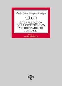INTERPRETACION CONSTITUCION ORDENAMIENTO JURIDICO | 9788430930586 | ML BALAGUER CALLEJON | Llibres Parcir | Librería Parcir | Librería online de Manresa | Comprar libros en catalán y castellano online
