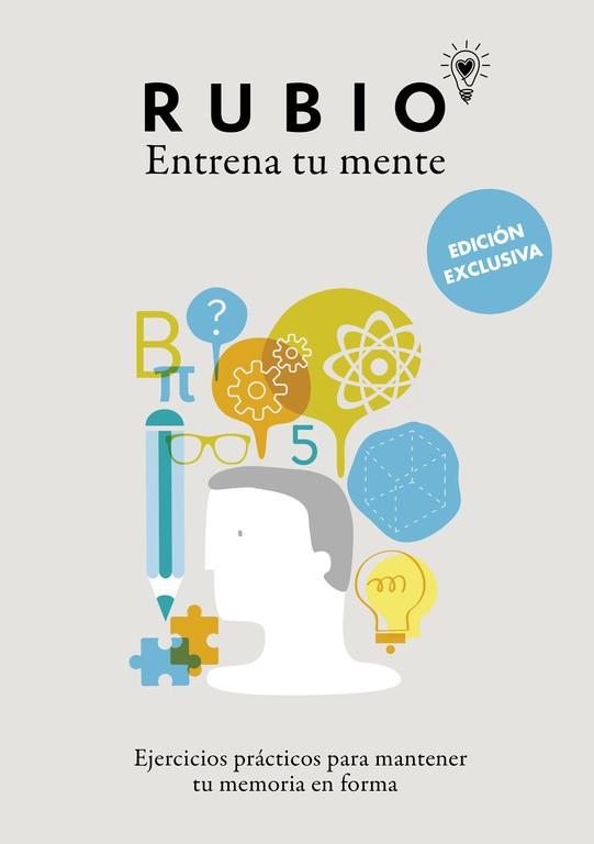 RUBIO. ENTRENA TU MENTE: EJERCICIOS PRACTICOS PARA MANTENER TU MEMORIA EN FORMA | 9788416220595 | CUADERNOS RUBIO | Llibres Parcir | Librería Parcir | Librería online de Manresa | Comprar libros en catalán y castellano online