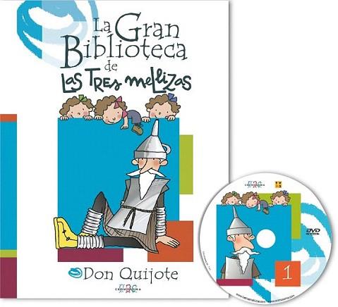 LA GRAN BIBLIOTECA DE LAS TRES MELLIZAS DON QUIJOTE | 9788495731104 | Llibres Parcir | Librería Parcir | Librería online de Manresa | Comprar libros en catalán y castellano online