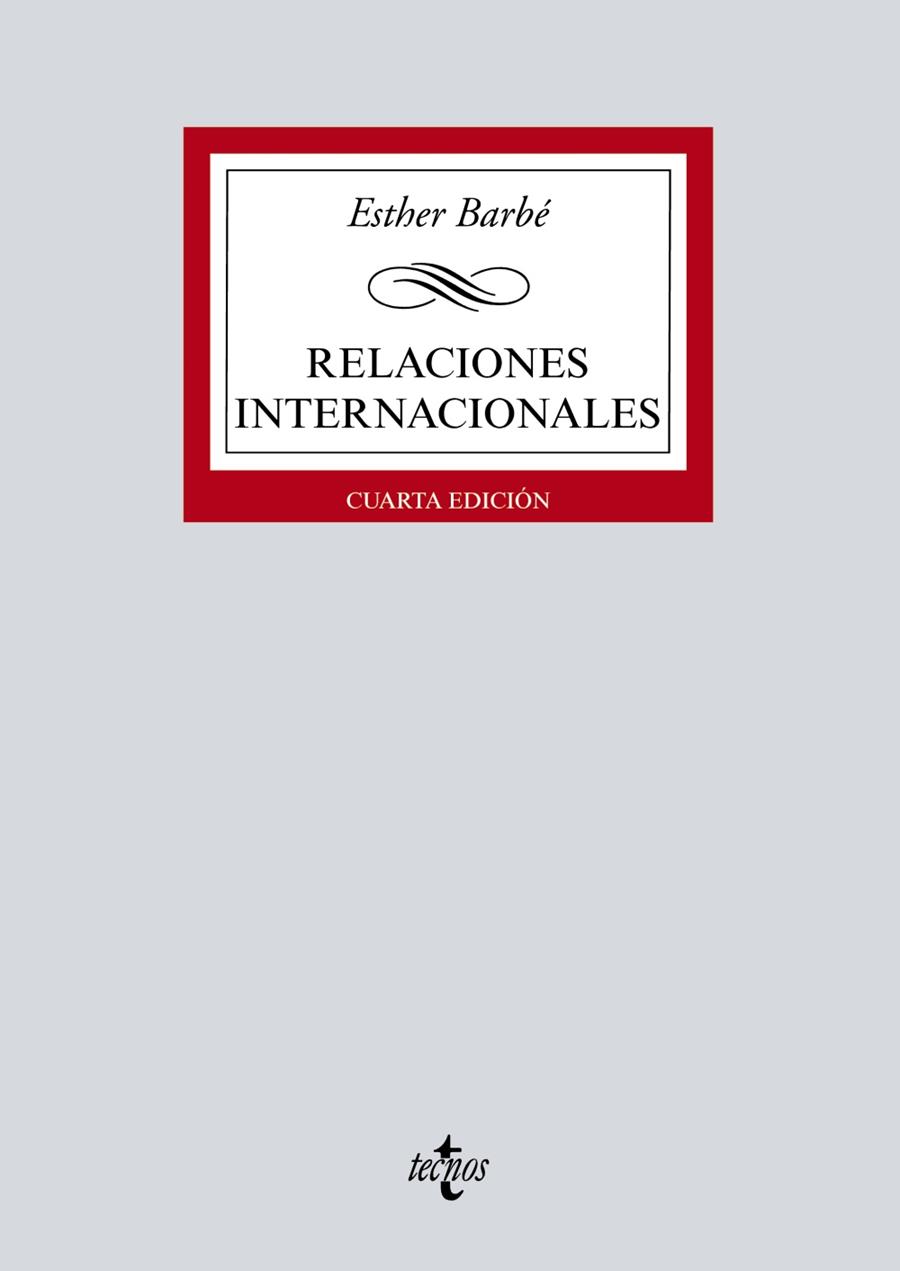 RELACIONES INTERNACIONALES | 9788430979509 | BARBÉ, ESTHER | Llibres Parcir | Librería Parcir | Librería online de Manresa | Comprar libros en catalán y castellano online