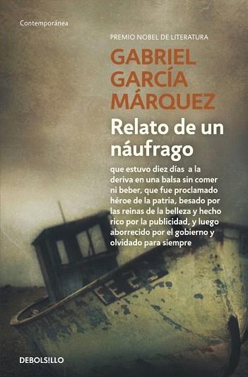 RELATO DE UN NÁUFRAGO | 9788490323762 | GARCIA MARQUEZ,GABRIEL | Llibres Parcir | Librería Parcir | Librería online de Manresa | Comprar libros en catalán y castellano online