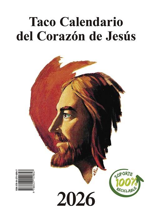 TACO CALENDARIO DEL CORAZÓN DE JESÚS - GRANDE - 2026 | 9788427149809 | GRUPO DE COMUNICACIÓN LOYOLA. | Llibres Parcir | Llibreria Parcir | Llibreria online de Manresa | Comprar llibres en català i castellà online