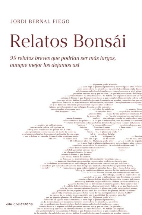 RELATOS BONSÁI | 9788418323492 | BERNAL FIEGO JORDI | Llibres Parcir | Librería Parcir | Librería online de Manresa | Comprar libros en catalán y castellano online