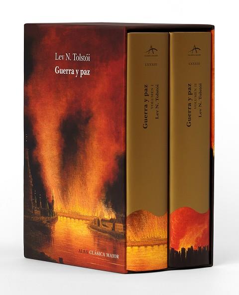 GUERRA Y PAZ (ESTUCHE CON DOS VOLÚMENES) | 9788490657348 | TOLSTÓI, LEV N. | Llibres Parcir | Llibreria Parcir | Llibreria online de Manresa | Comprar llibres en català i castellà online