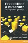 PROBABILIDAD Y ESTADISTICA PARA INGENIEROS Y CIENCIAS, 9ED | 9786073214179 | MYERS/WALPOLE | Llibres Parcir | Llibreria Parcir | Llibreria online de Manresa | Comprar llibres en català i castellà online