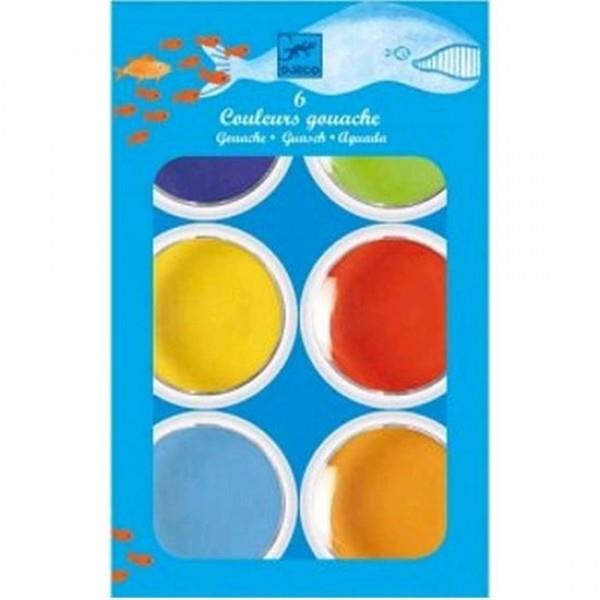 COLORES PINTURA DE DEDOS 6 BOTES | 3070900088788 | Llibres Parcir | Librería Parcir | Librería online de Manresa | Comprar libros en catalán y castellano online