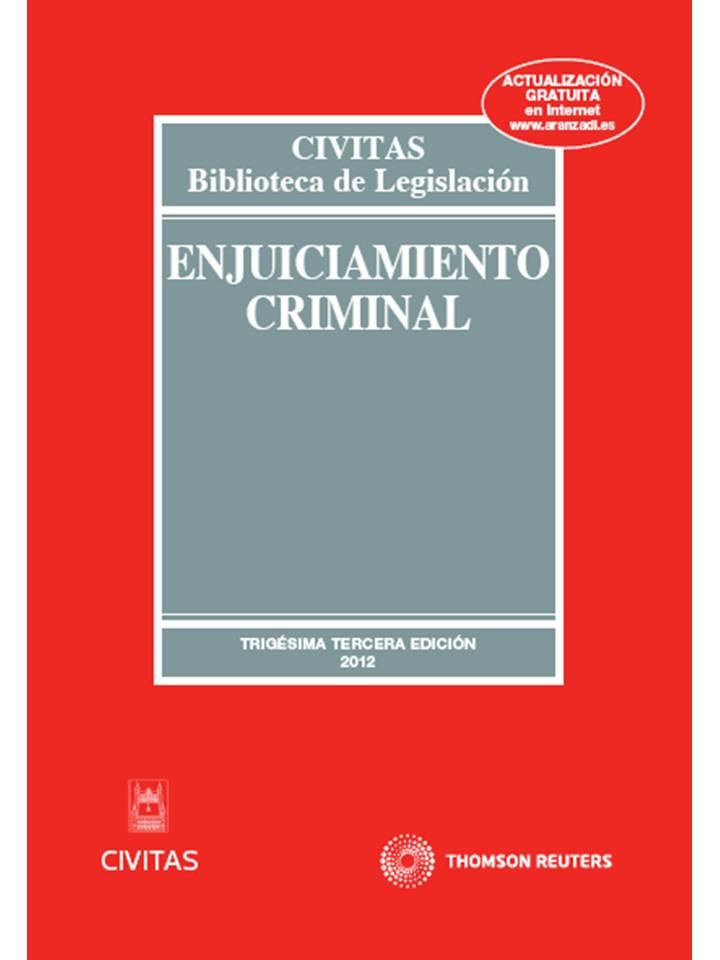 Enjuiciamiento criminal | 9788447039562 | Civitas, Departamento de Redacción | Llibres Parcir | Llibreria Parcir | Llibreria online de Manresa | Comprar llibres en català i castellà online