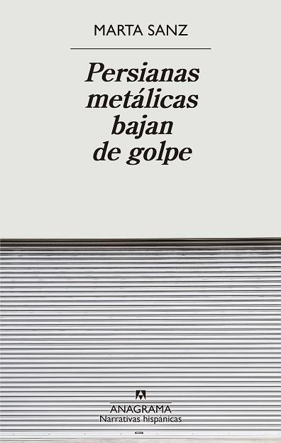 PERSIANAS METÁLICAS BAJAN DE GOLPE | 9788433901897 | SANZ, MARTA | Llibres Parcir | Llibreria Parcir | Llibreria online de Manresa | Comprar llibres en català i castellà online