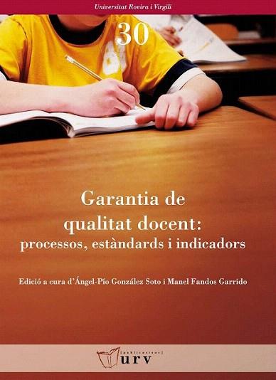 Garantia de qualitat docent: processos, estàndards i indicadors | 9788484241447 | Varios autores | Llibres Parcir | Llibreria Parcir | Llibreria online de Manresa | Comprar llibres en català i castellà online