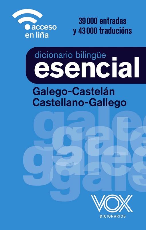 DICCIONARIO ESENCIAL GALEGO-CASTELÁN / CASTELLANO-GALLEGO | 9788499744001 | VOX EDITORIAL | Llibres Parcir | Llibreria Parcir | Llibreria online de Manresa | Comprar llibres en català i castellà online