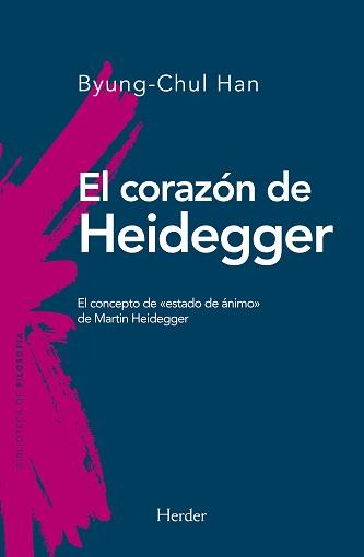 EL CORAZÓN DE HEIDEGGER | 9788425441073 | HAN, BYUNG-CHUL | Llibres Parcir | Llibreria Parcir | Llibreria online de Manresa | Comprar llibres en català i castellà online