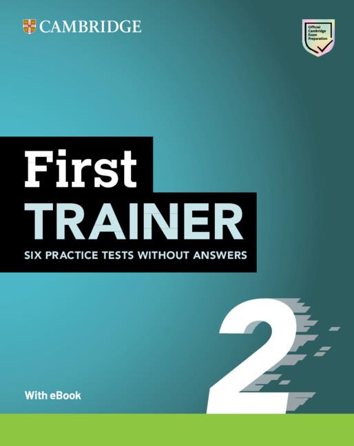 FIRST TRAINER 2  SIX PRACTICE TESTS WITHOUT ANSWERS WITH AUDIO DOWNLOAD WITH EBO | 9781009212366 | AAVV | Llibres Parcir | Llibreria Parcir | Llibreria online de Manresa | Comprar llibres en català i castellà online
