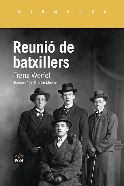 REUNIÓ DE BATXILLERS. | 9788418858178 | WERFEL, FRANZ | Llibres Parcir | Llibreria Parcir | Llibreria online de Manresa | Comprar llibres en català i castellà online