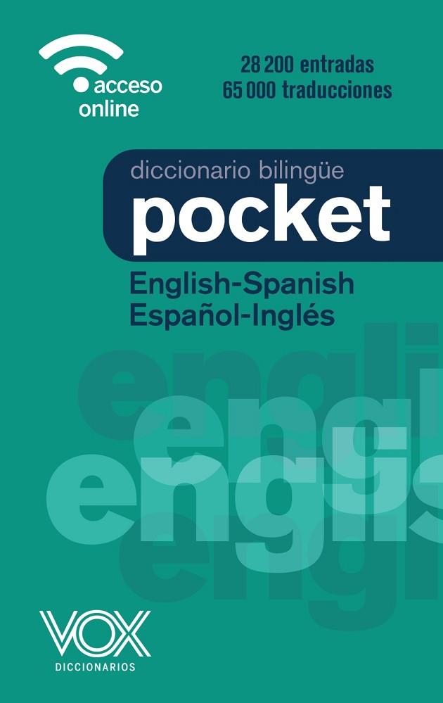 DICCIONARIO POCKET ENGLISH-SPANISH / ESPAÑOL-INGLÉS | 9788499744070 | VOX EDITORIAL | Llibres Parcir | Llibreria Parcir | Llibreria online de Manresa | Comprar llibres en català i castellà online