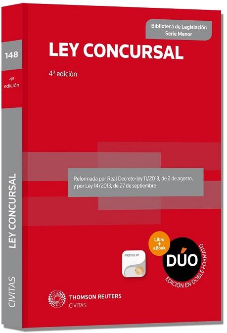 LEY CONCURSAL (PAPEL + E-BOOK) | 9788447047796 | CIVITAS, DEPARTAMENTO DE REDACCIÓN | Llibres Parcir | Llibreria Parcir | Llibreria online de Manresa | Comprar llibres en català i castellà online