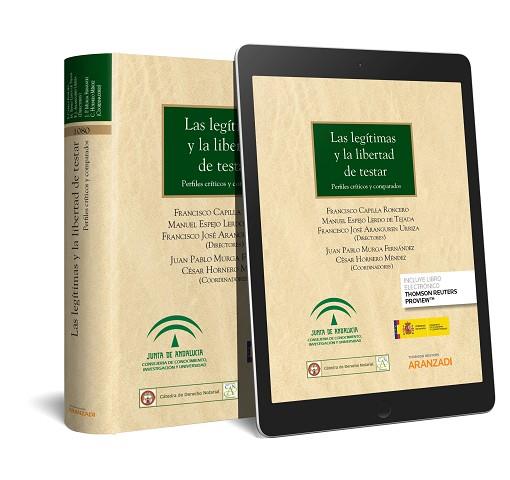 LAS LEGÍTIMAS Y LA LIBERTAD DE TESTAR (PAPEL + E-BOOK) | 9788491971474 | ARANGUREN URRIZA, FRANCISCO JOSÉ / CAPILLA RONCERO, FRANCISCO / ESPEJO LERDO DE TEJADA, MANUEL / HOR | Llibres Parcir | Llibreria Parcir | Llibreria online de Manresa | Comprar llibres en català i castellà online