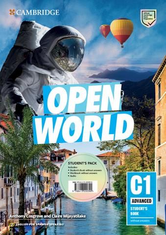 OPEN WORLD ADVANCED STUDENT'S PACK (STUDENT'S BOOK WITHOUT ANSWERS AND WORKBOOK | 9788413220437 | COSGROVE, ANTHONY / WIJAYATILAKE, CLAIRE / ARCHER, GREG | Llibres Parcir | Llibreria Parcir | Llibreria online de Manresa | Comprar llibres en català i castellà online