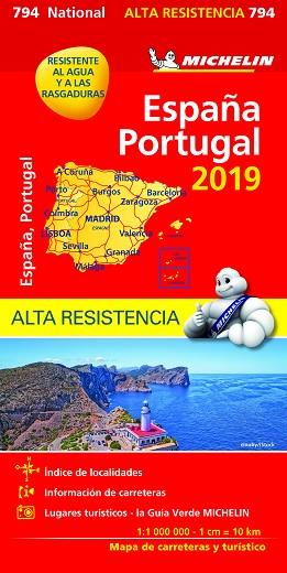 MAPA NATIONAL ESPAÑA - PORTUGAL "ALTA RESISTENCIA" | 9782067236943 | VARIOS AUTORES | Llibres Parcir | Llibreria Parcir | Llibreria online de Manresa | Comprar llibres en català i castellà online