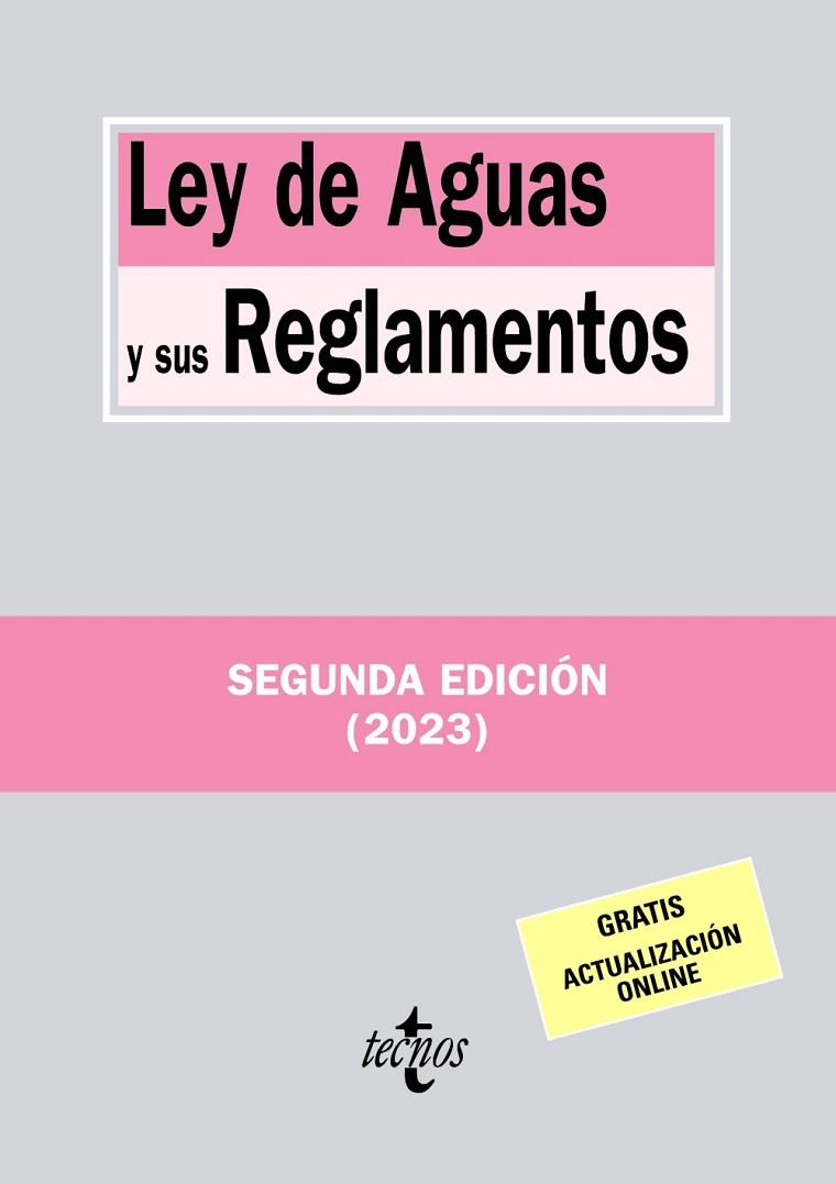 LEY DE AGUAS Y SUS REGLAMENTOS | 9788430987658 | EDITORIAL TECNOS | Llibres Parcir | Llibreria Parcir | Llibreria online de Manresa | Comprar llibres en català i castellà online
