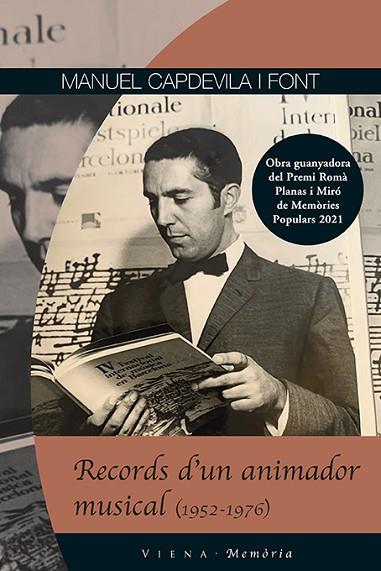RECORDS D'UN ANIMADOR MUSICAL | 9788418908552 | CAPDEVILA, MANUEL | Llibres Parcir | Llibreria Parcir | Llibreria online de Manresa | Comprar llibres en català i castellà online