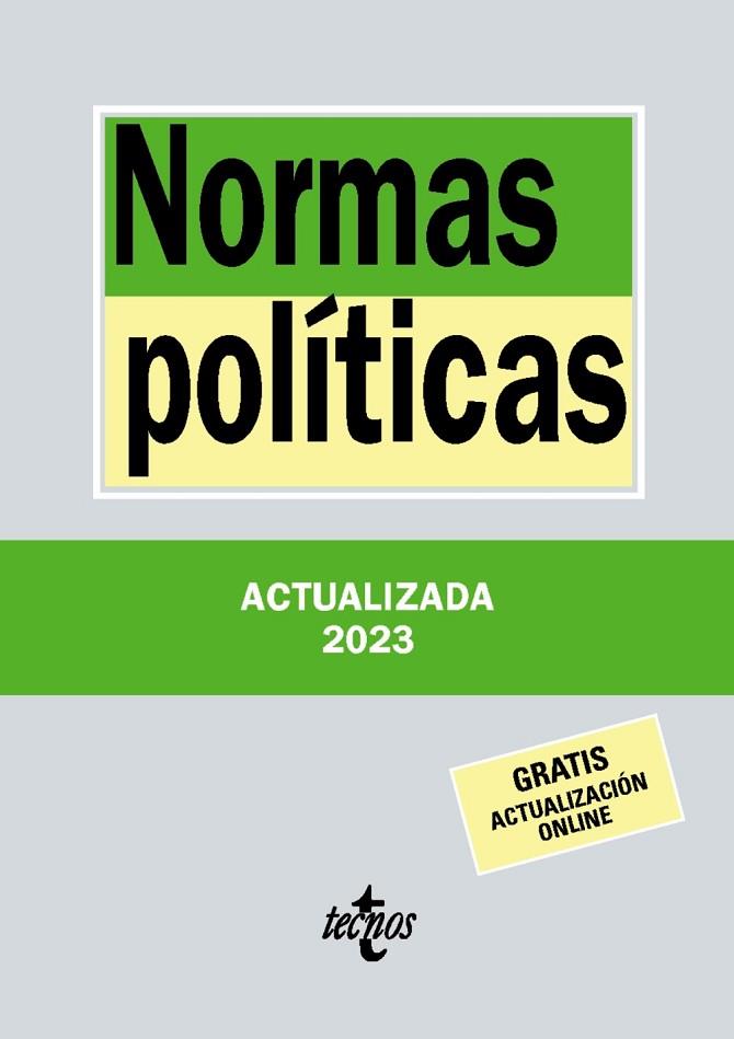 NORMAS POLÍTICAS | 9788430989072 | EDITORIAL TECNOS | Llibres Parcir | Llibreria Parcir | Llibreria online de Manresa | Comprar llibres en català i castellà online